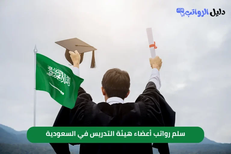 سلم رواتب أعضاء هيئة التدريس في السعودية